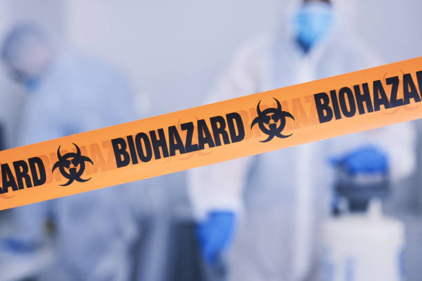 Professional Infectious Disease Decontamination technician working in Oceanside, NY